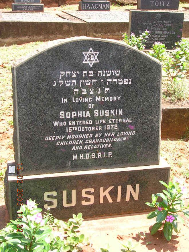 SUSKIN Sophia -1972