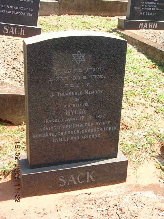SACK Hylda -1972