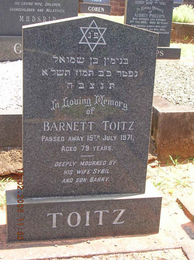 TOITZ Barnett -1971