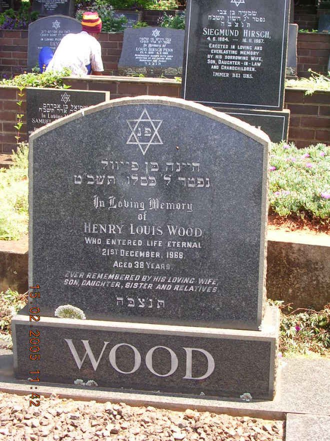 WOOD Henry Louis -1968