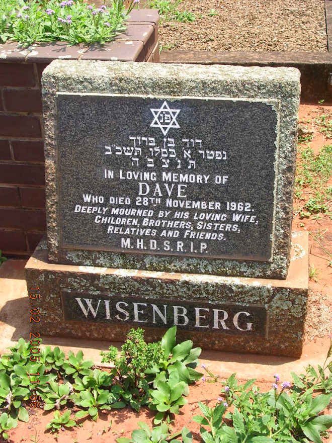 WISENBERG Dave -1962