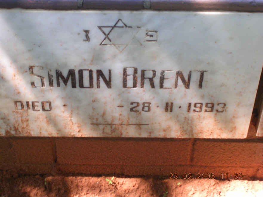 BRENT Simon -1993
