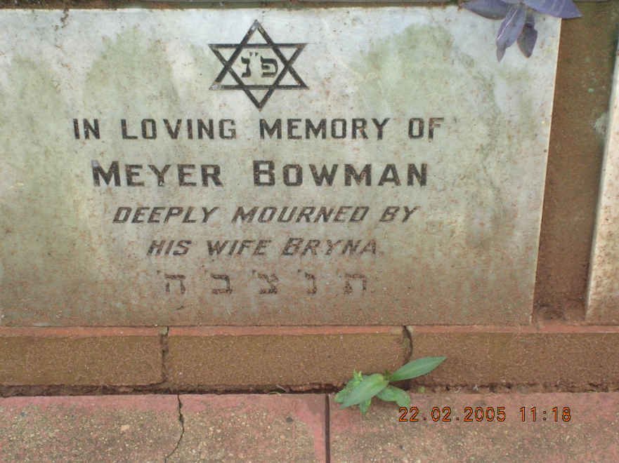 BOWMAN Meyer