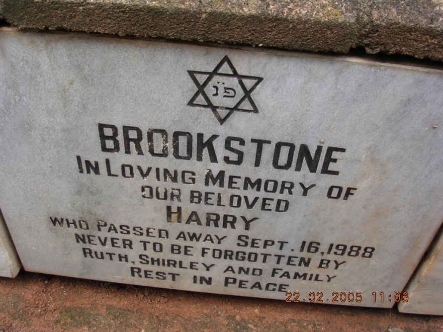 BROOKSTONE Harry -1988