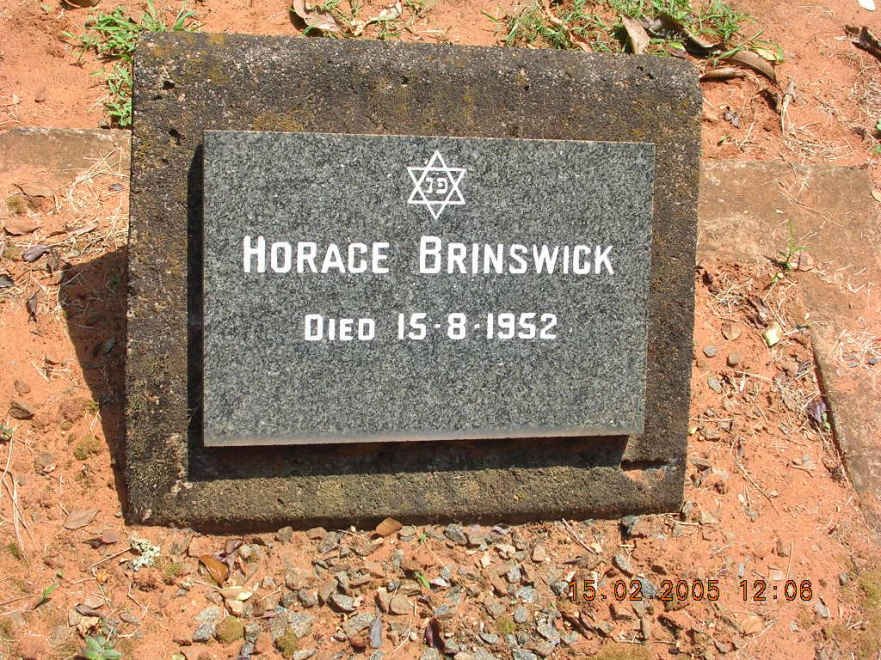 BRINSWICK Horace -1952