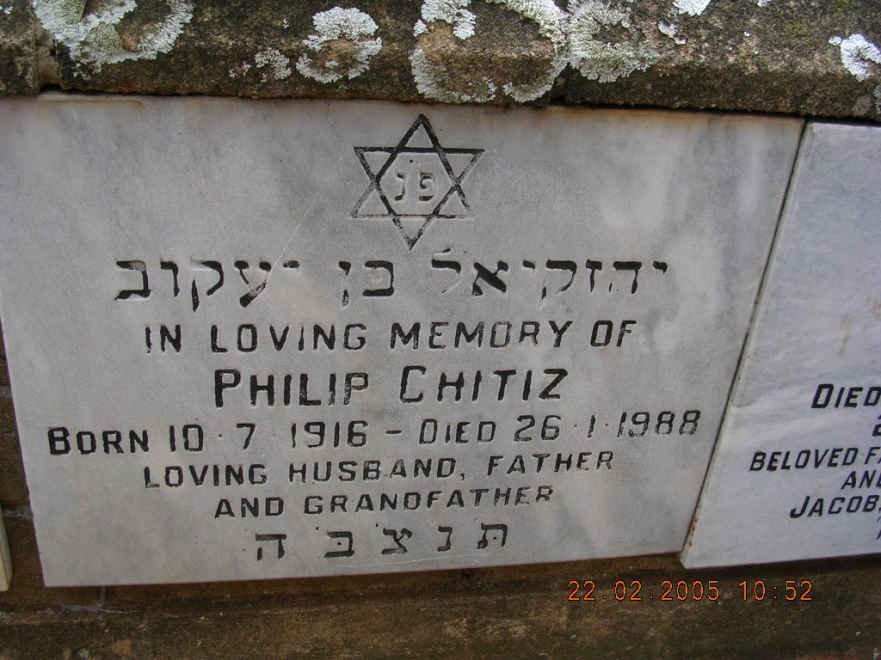 CHITIZ Philip 1916-1988