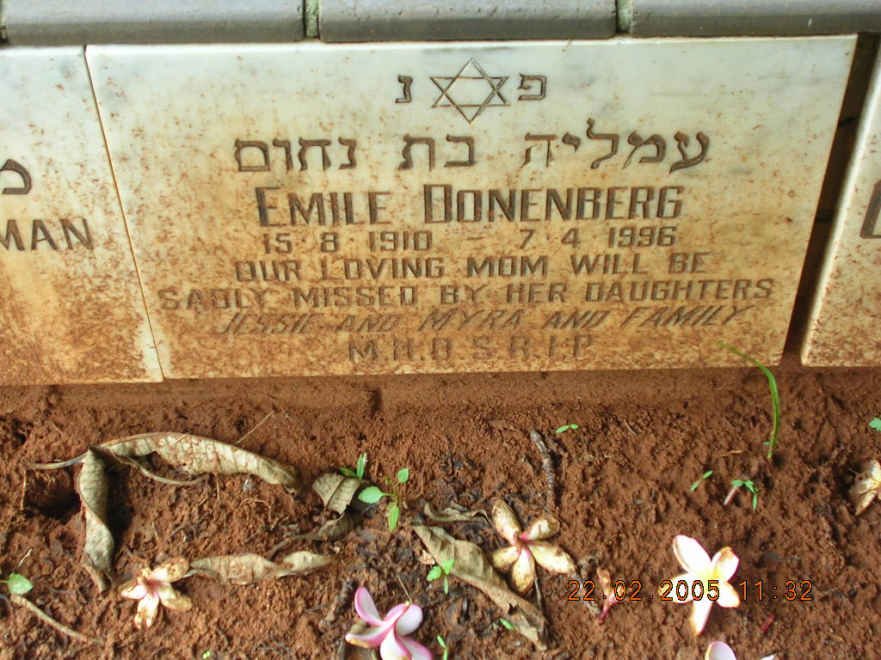 DONENBERG Emile 1910-1996