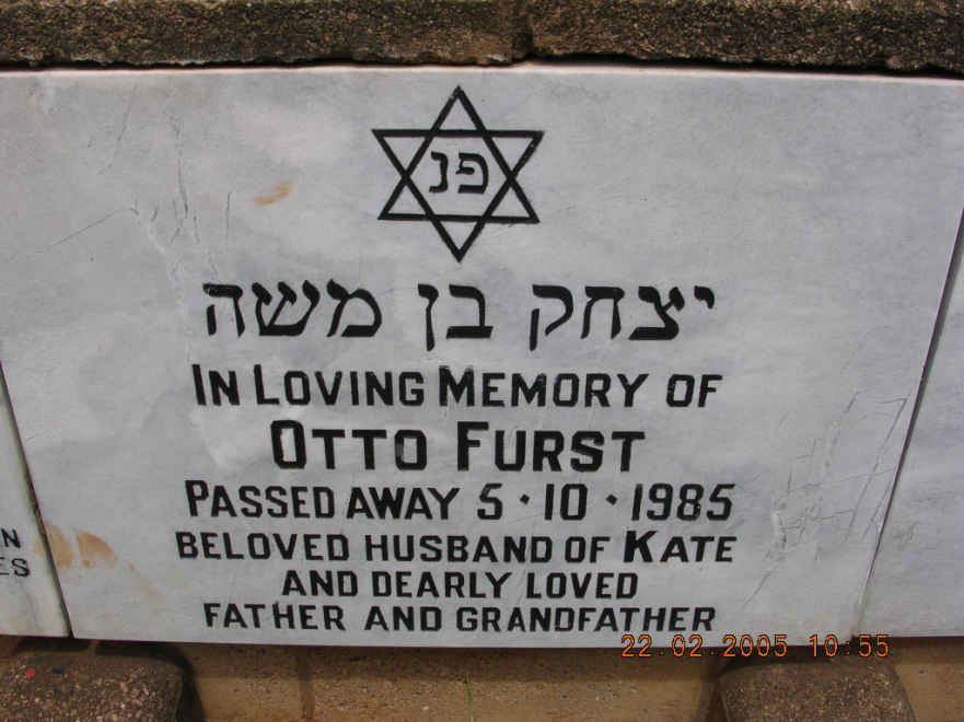 FURST Otto -1985