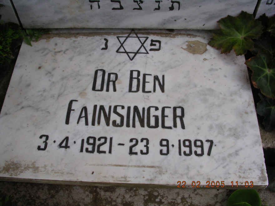 FAINSINGER Ben 1921-1997