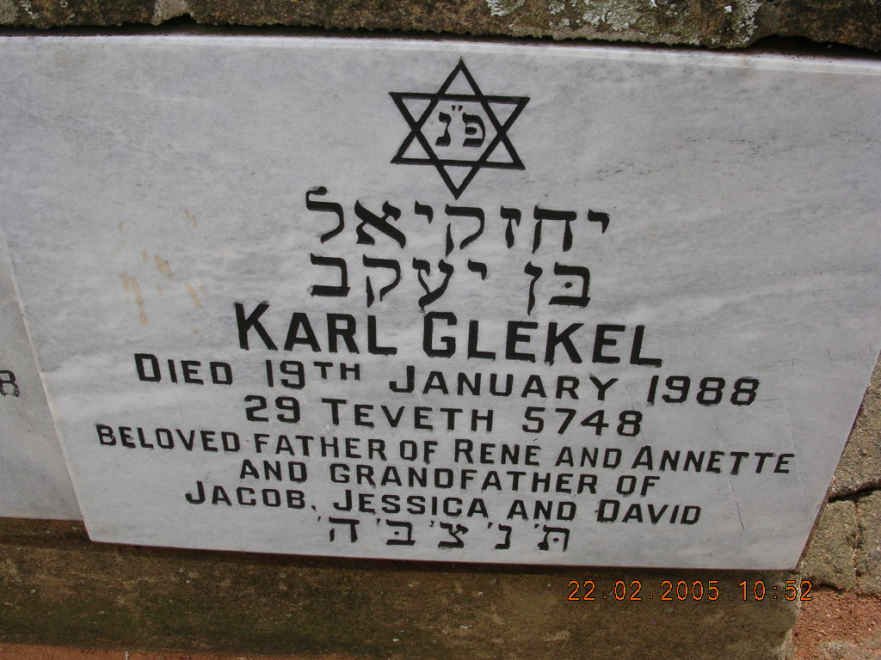 GLEKEL Karl -1988