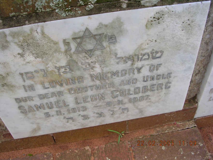GOLDBERG Samuel Leon 1913-1987?