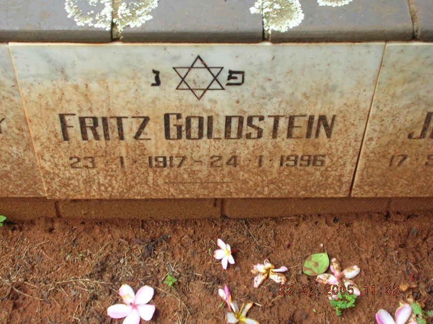 GOLDSTEIN Fritz 1917-1996