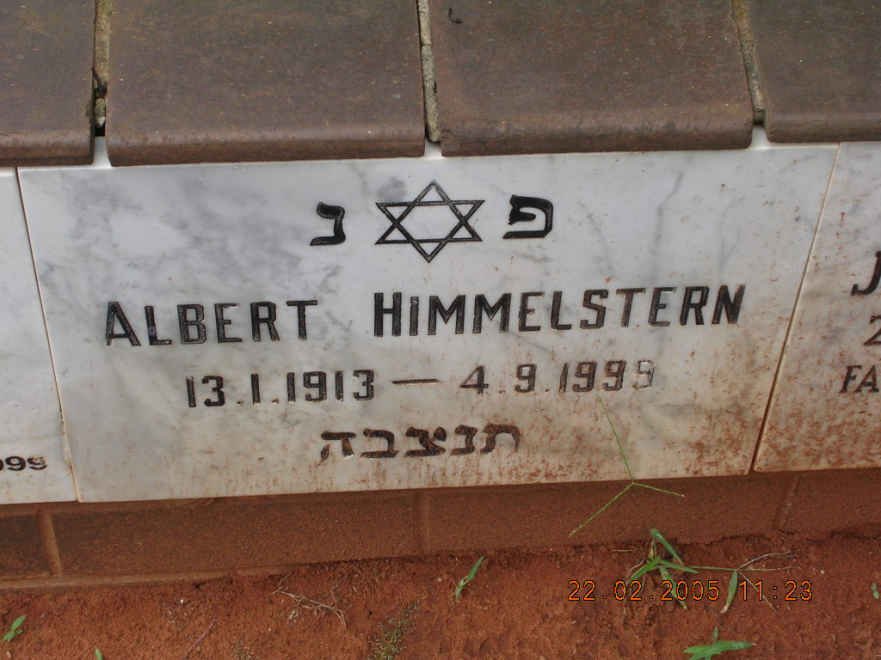 HIMMELSTERN Albert 1913-1999?