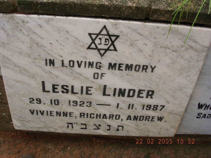 LINDER Leslie 1923-1987