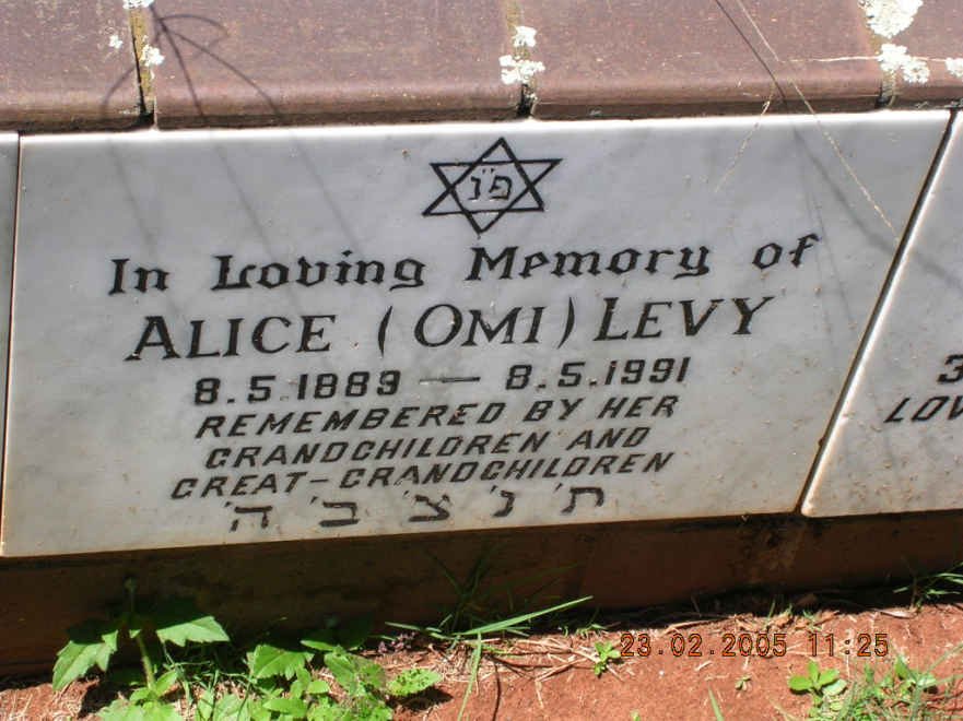 LEVY Alice 1889-1991