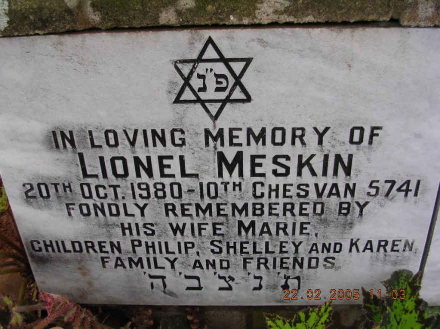 MESKIN Lionel -1980
