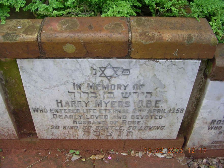 MYERS Harry -1958