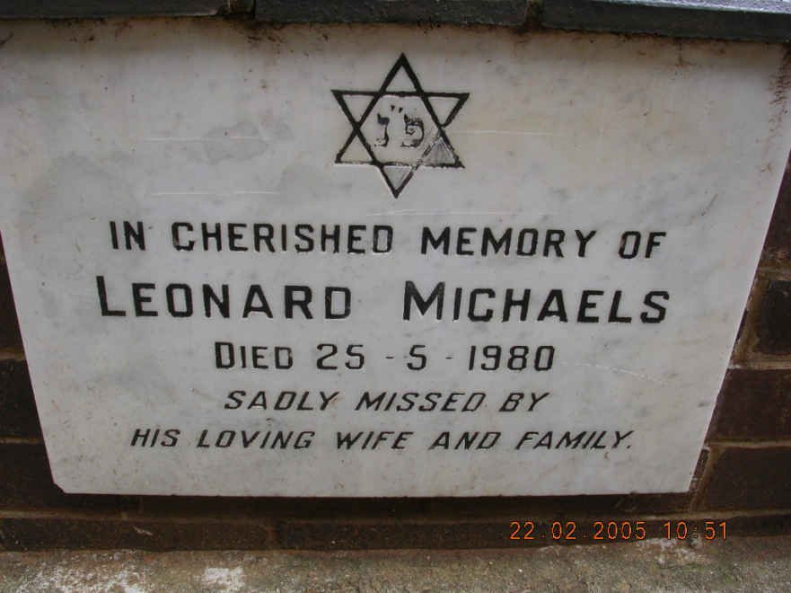 MICHAELS Leonard -1980