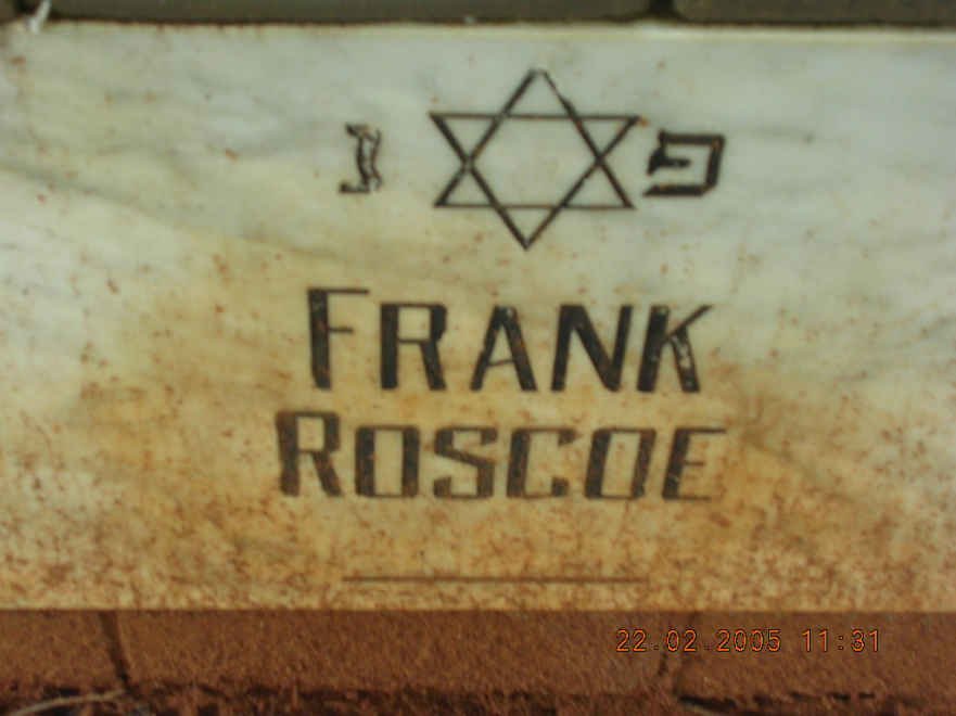 ROSCOE Frank