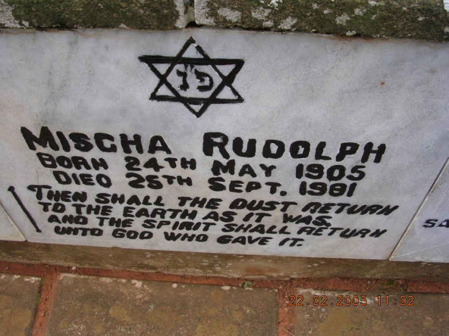 RUDOLPH Mischa 1905-1981