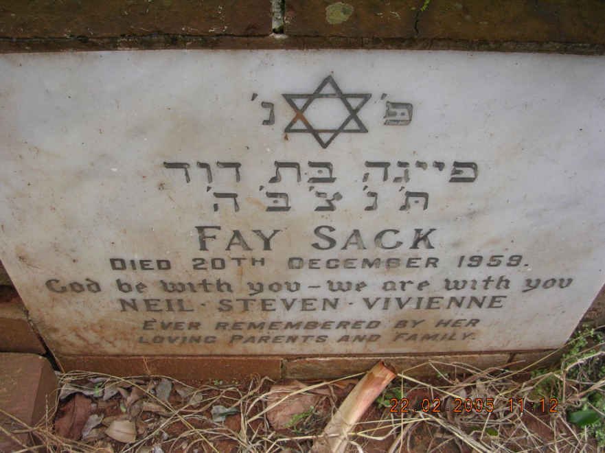 SACK Fay -1959