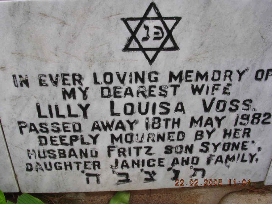 VOSS Lilly Louisa -1982