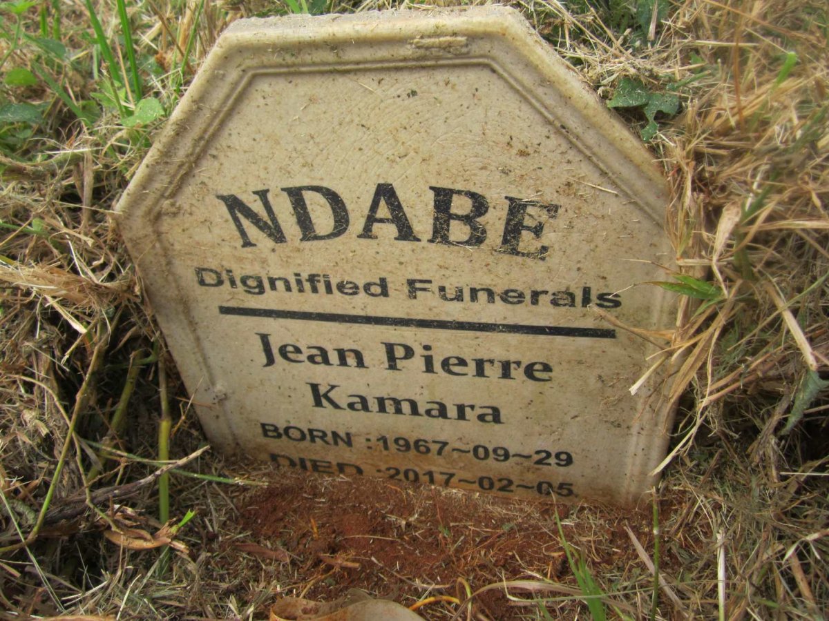 KAMARA Jean Pierre 1967-2017