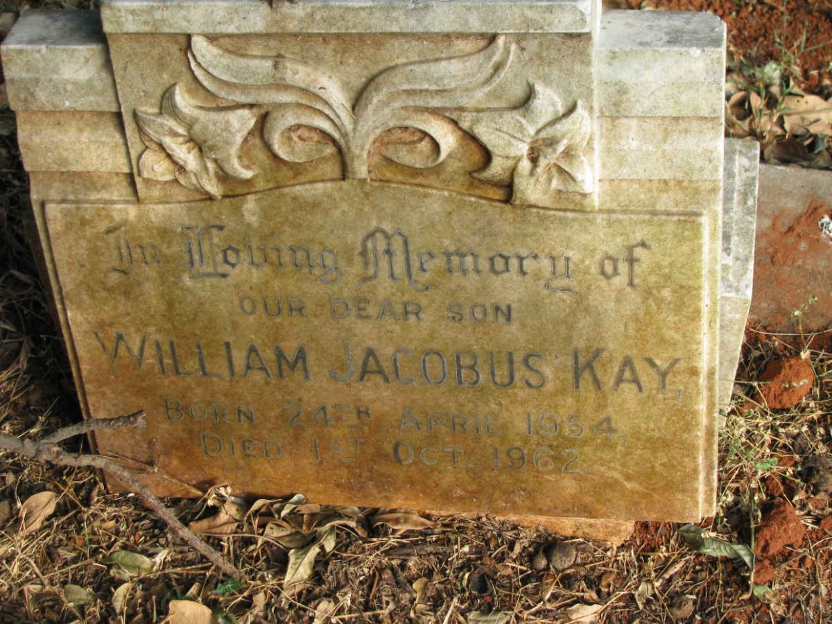 KAY William Jacobus 1954-1962 