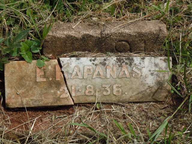 KAPANAS E. -1936