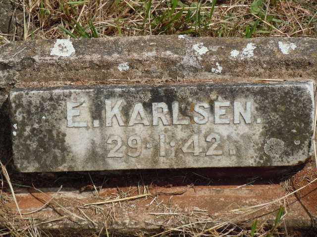 KARLSEN E. -1942