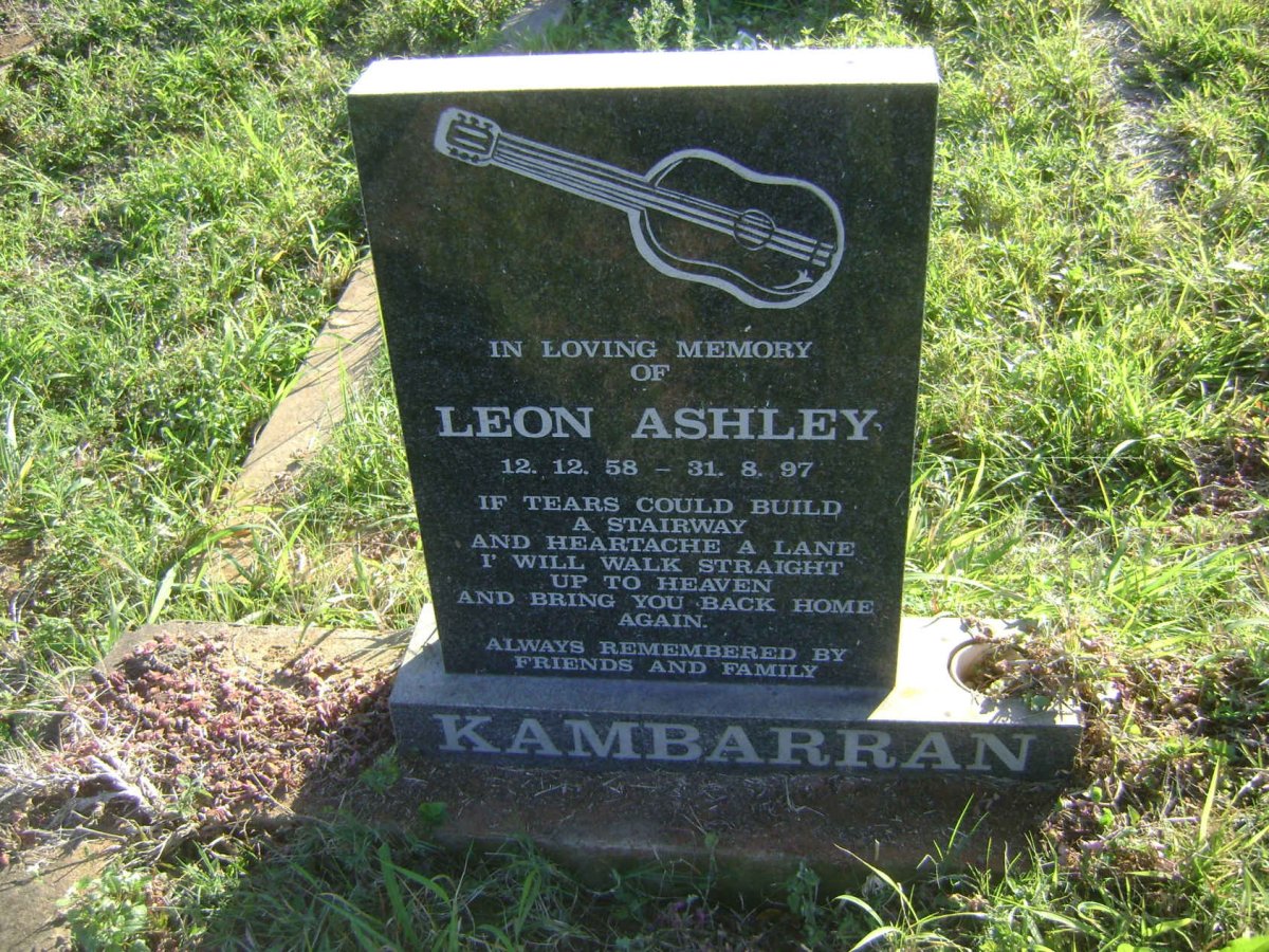 KAMBARRAN Leon Ashley 1958-1997