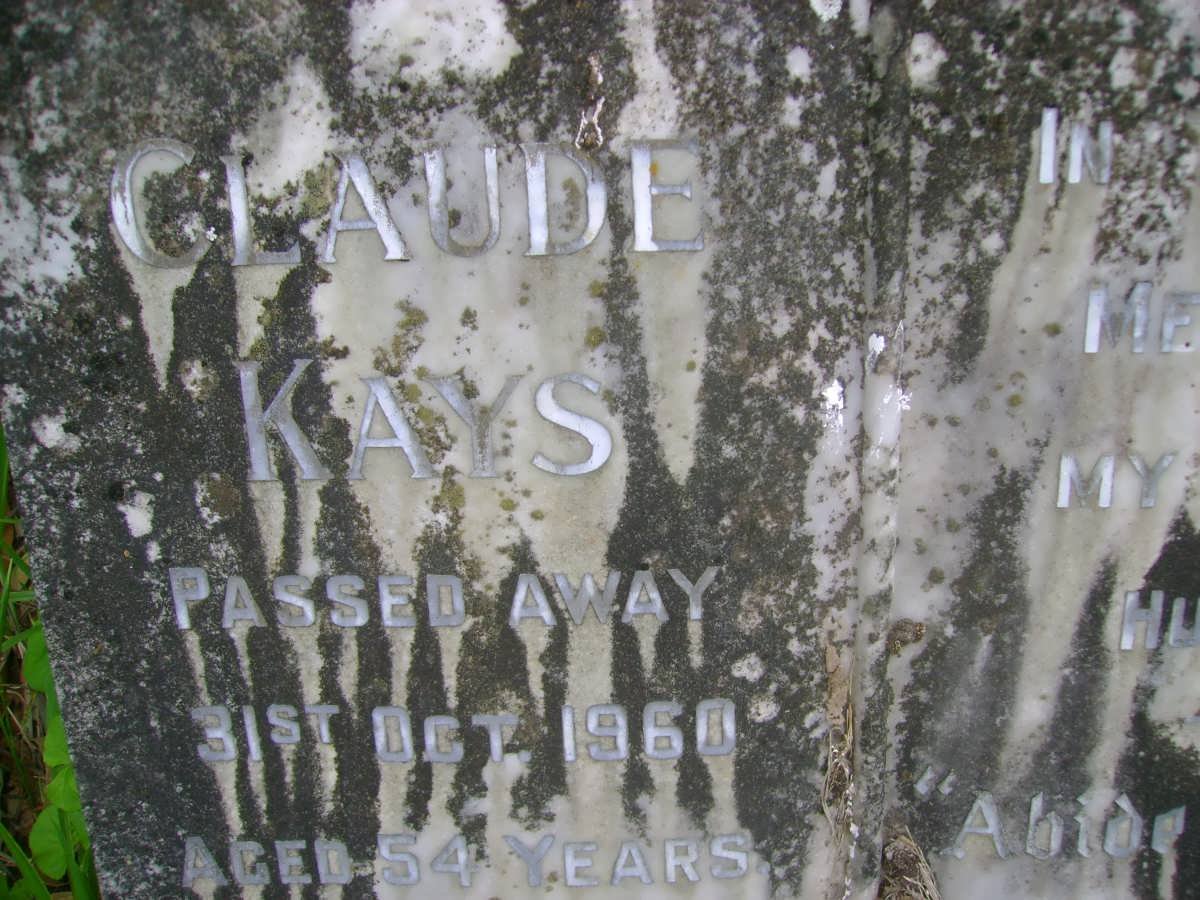 KAYS Claude -1960