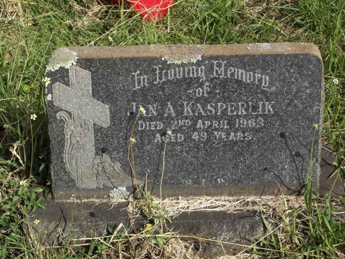 KASPERLIK Jan A. -1963