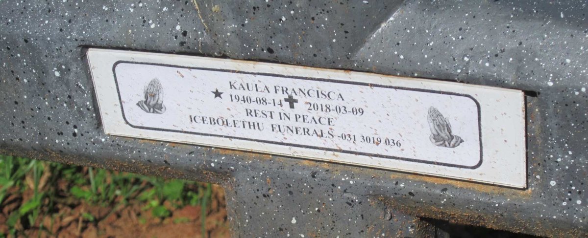 KAULA Francisca 1940-2018