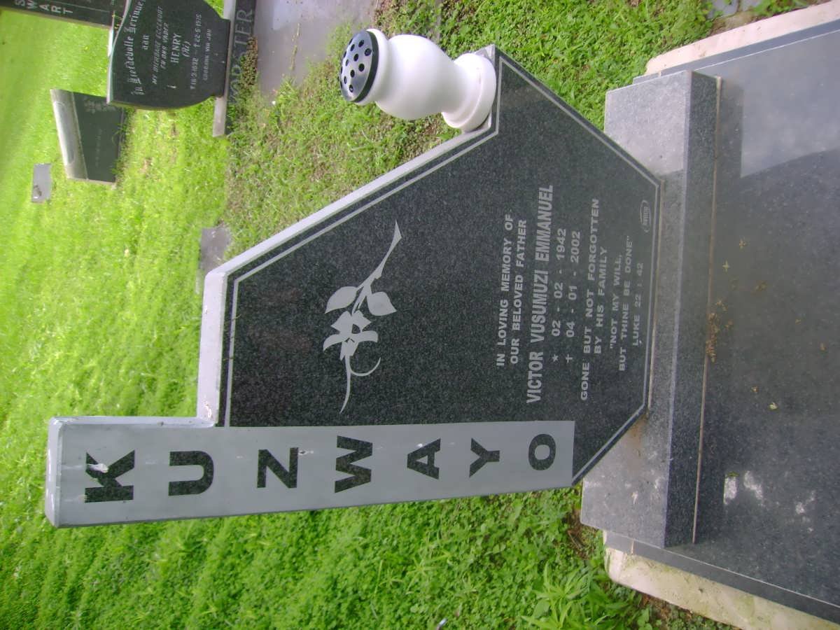 KUZWAYO Victor Vusumuzi Emmanuel 1942-2002