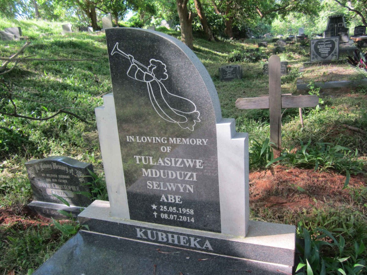 KUBHEKA Tulasizwe Mduduzi Selwyn Abe 1958-2014