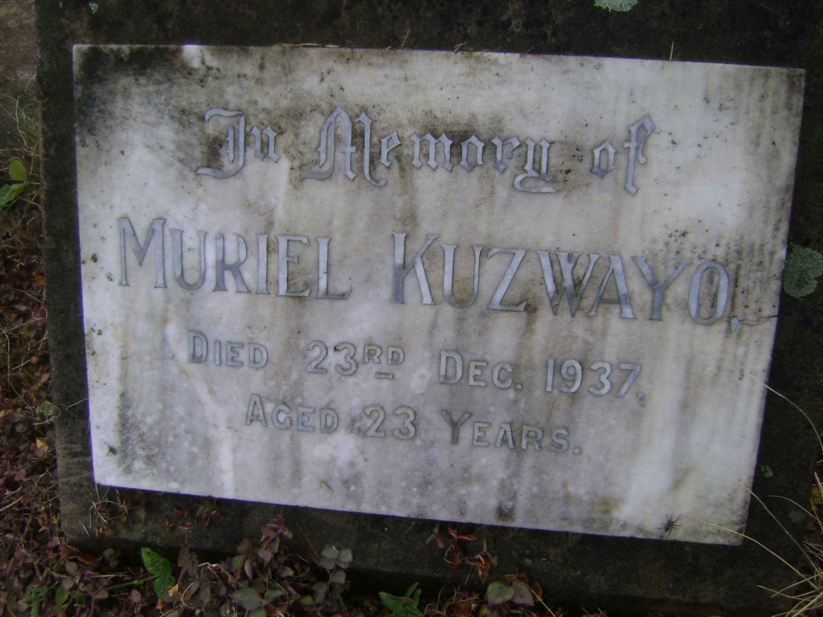 KUZWAYO Muriel -1937
