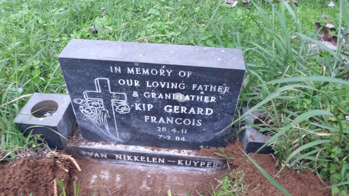 KUYPER Kip Gerard Francois, van Nikkelen 1911-1984