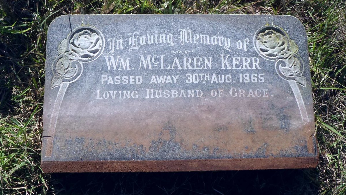KERR William McLaren -1965