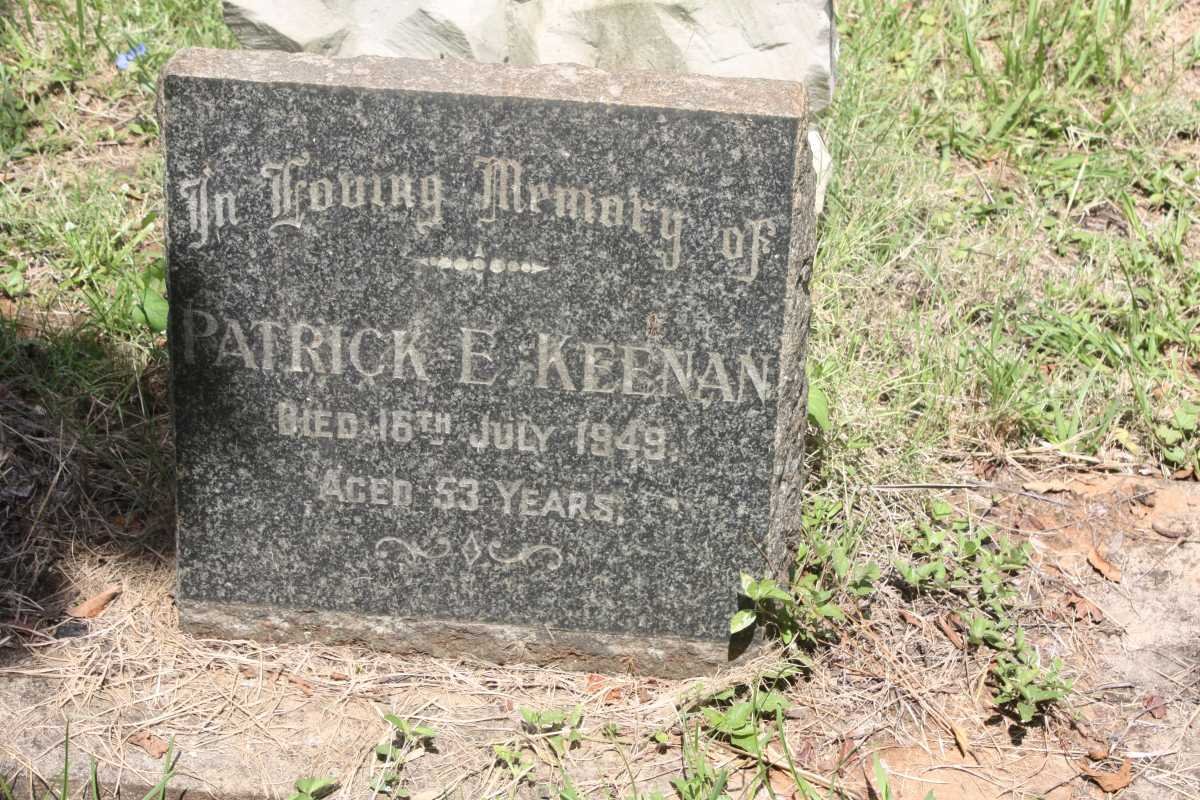 KEENAN Patrick E. -1949