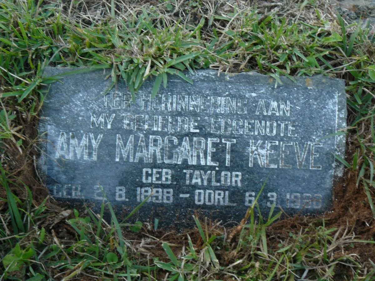 KEEVE Amy Margaret nee TAYLOR 1898-1960