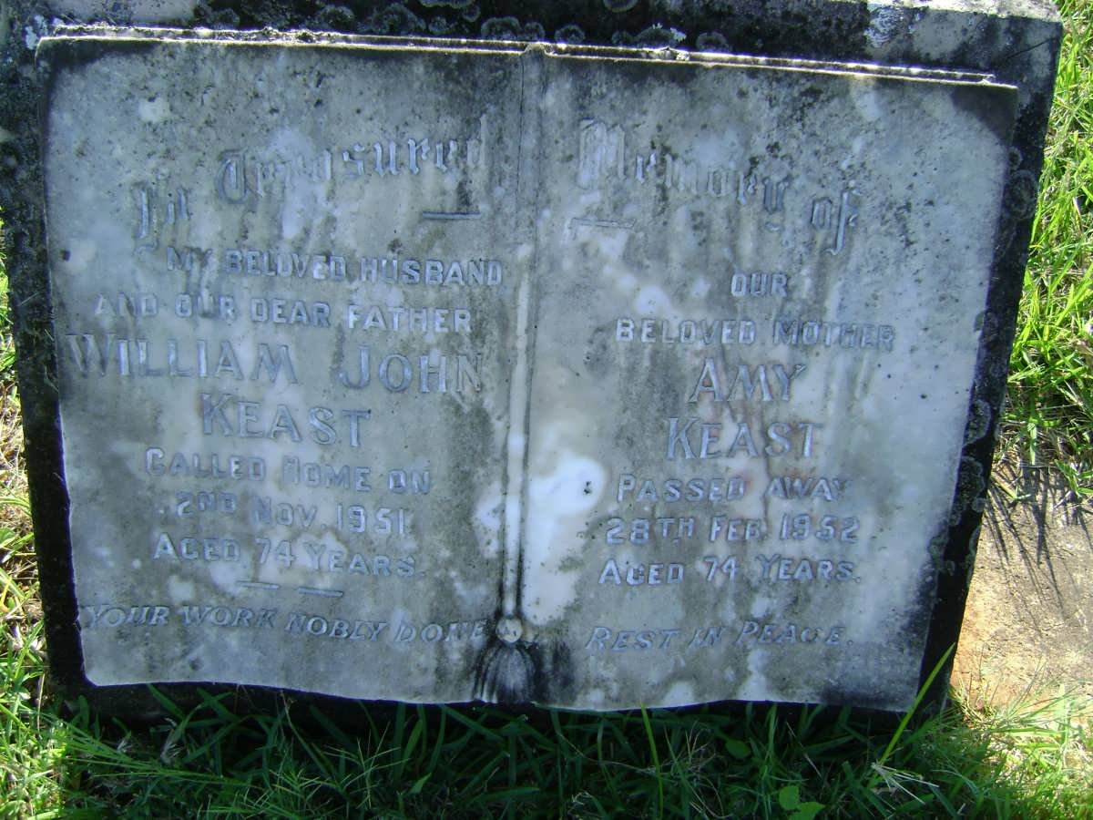 KEAST William John -1951 &amp; Amy -1952