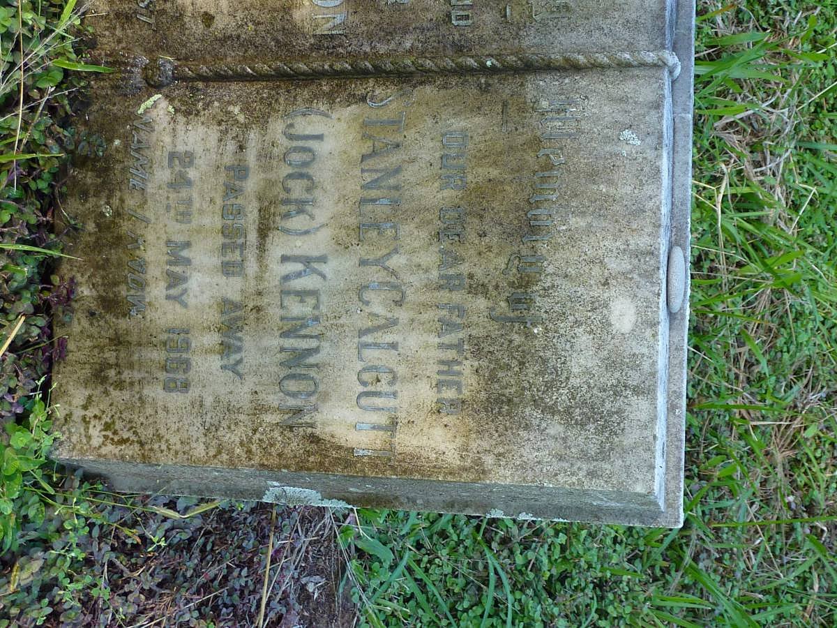 KENNON Stanley Calcutt -1968 &amp; Maria -1960