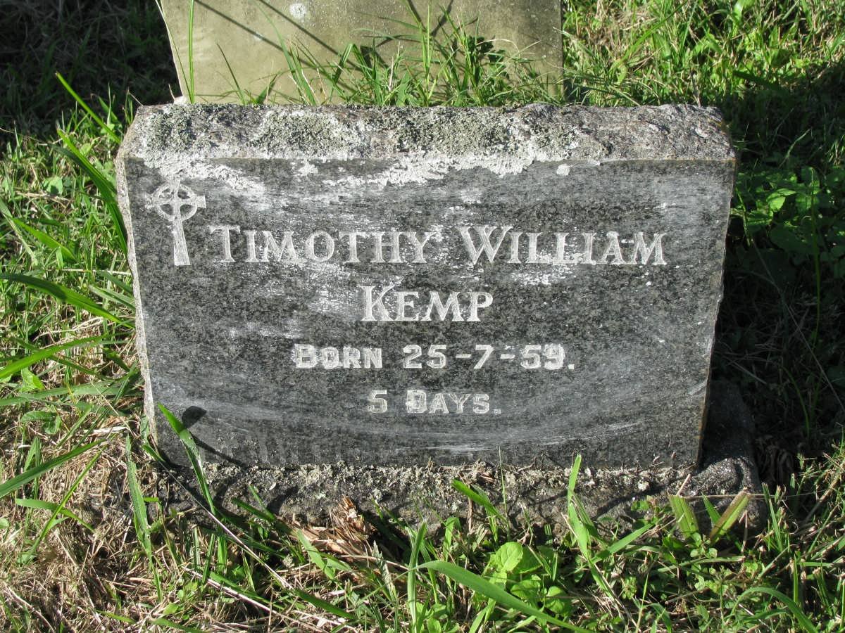KEMP Timothy William -1959