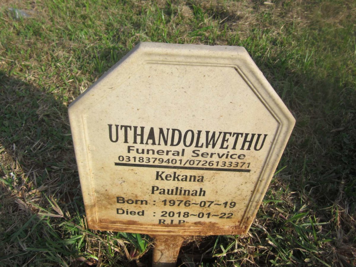 KEKANA Paulinah 1976-2018