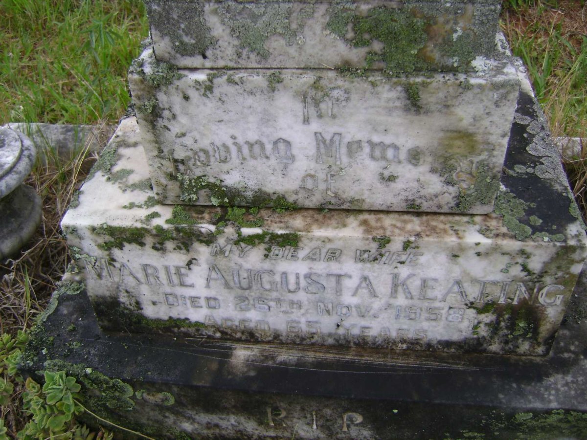 KEATING Marie Augusta -1958