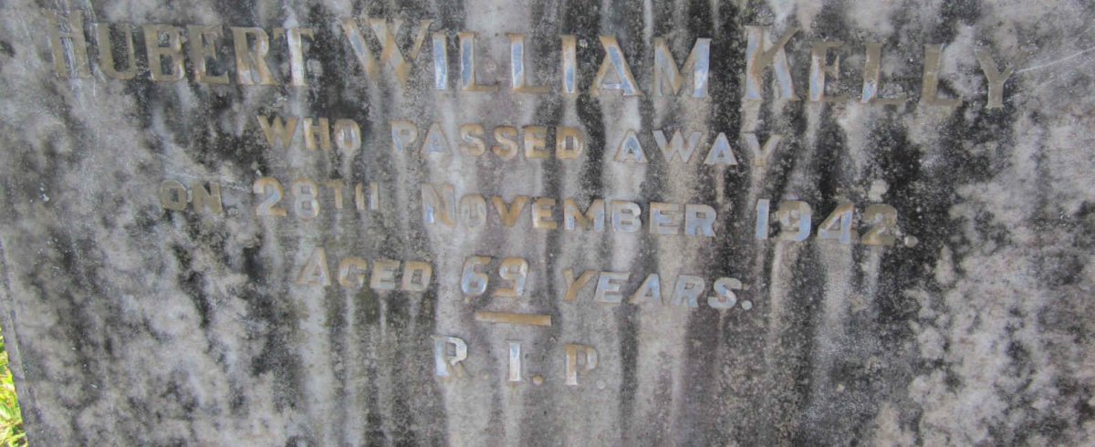 KELLY Hubert William -1942