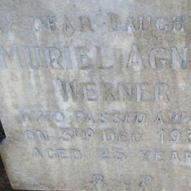 WERNER Muriel Agnes -1936