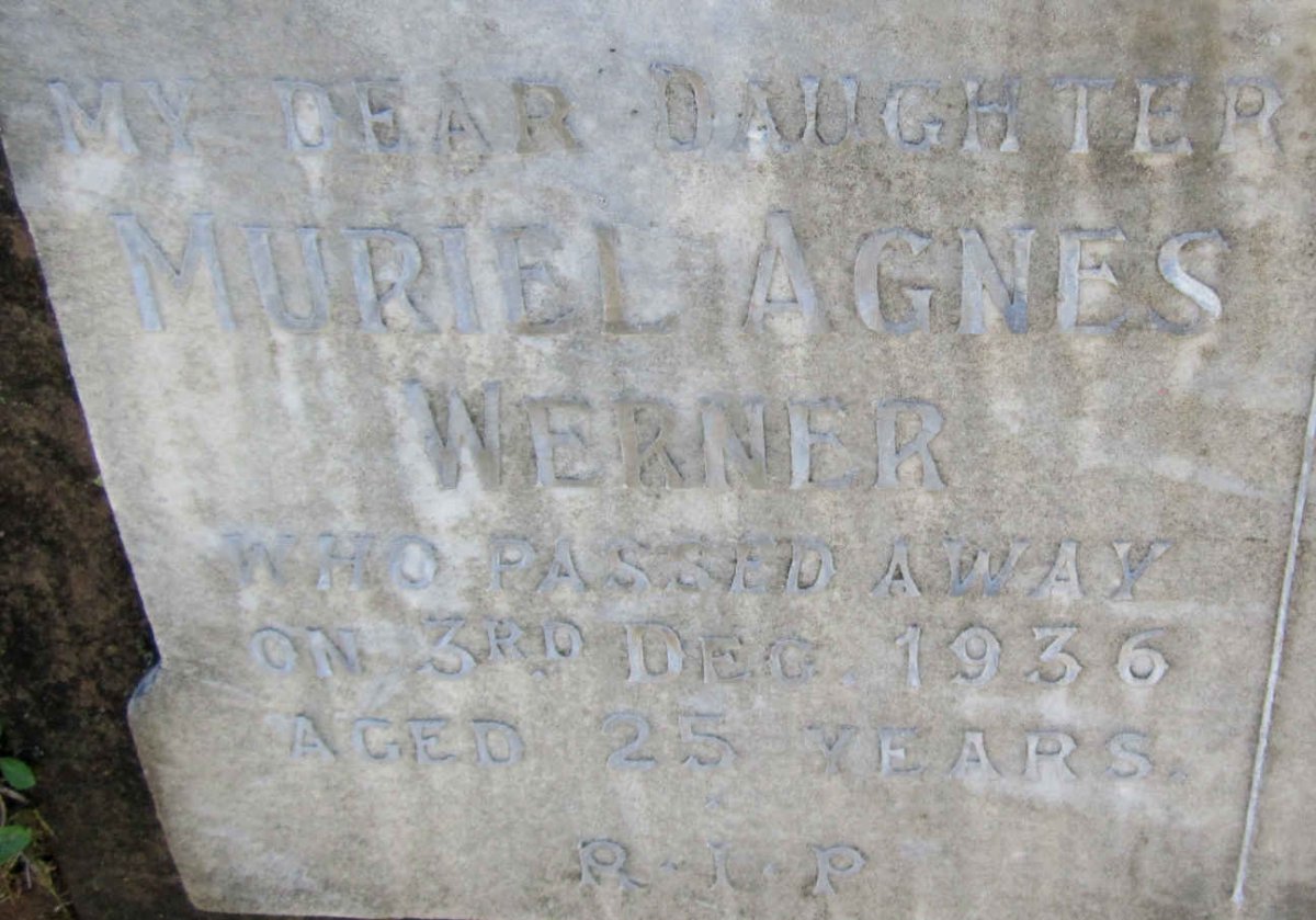WERNER Muriel Agnes -1936