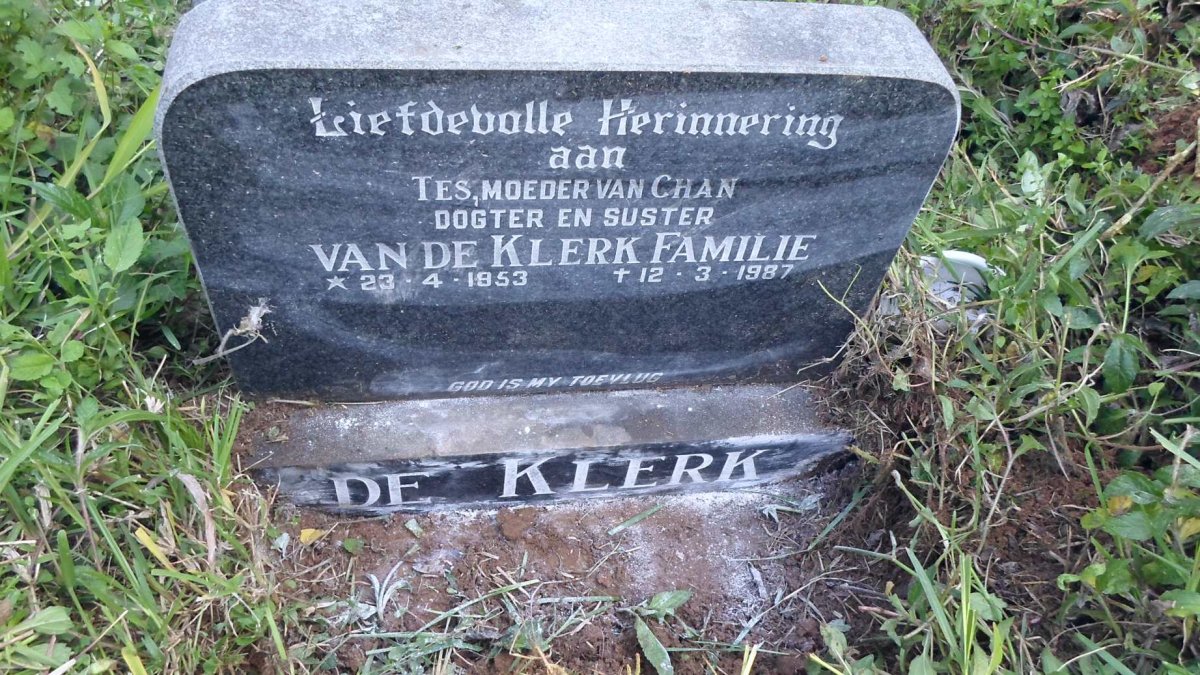 KLERK Tes, de 1953-1987